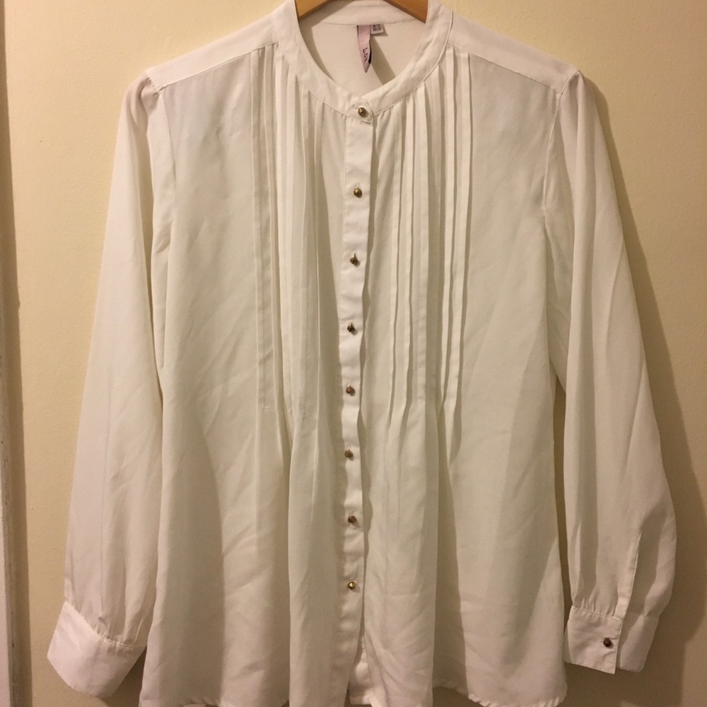 L.O.V. long sleeved blouse